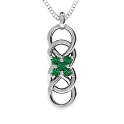 Sisters Interlocked Infinity Pendant