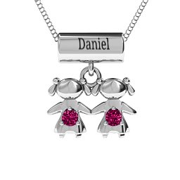 Sisters or Daughters Character Pendant