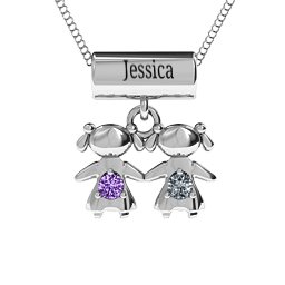 Sisters or Daughters Character Pendant