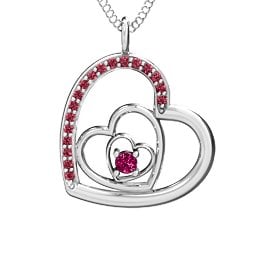 Hearts in Hearts Pendant