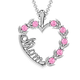 Mom's Heart of Love Pendant