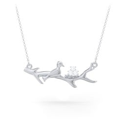 Mother's Nest with 1-5 Stones Pendant