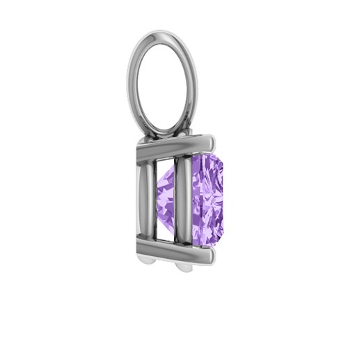 Graceful Round Solitaire Pendant