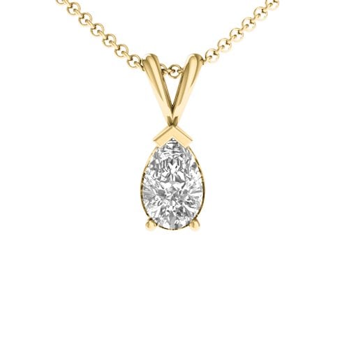 Pear Cut Elegance Pendant