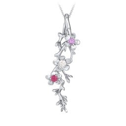 Cherry Blossoms in Bloom Branch Pendant