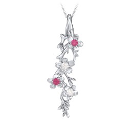 Cherry Blossoms in Bloom Branch Pendant