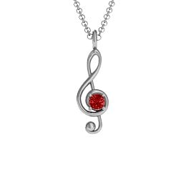 Treble Clef Pendant
