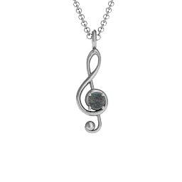 Treble Clef Pendant