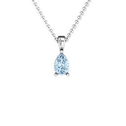 Elegant Pear Stone Pendant