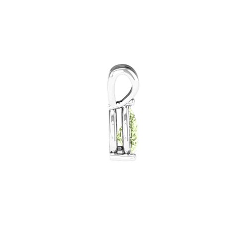 Elegant Pear Stone Pendant