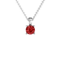 Elegant Round Stone Pendant