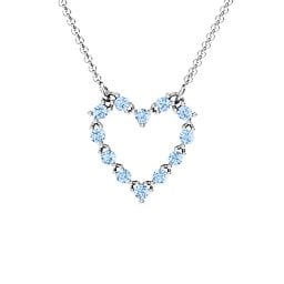 Glistening Heart Pendant