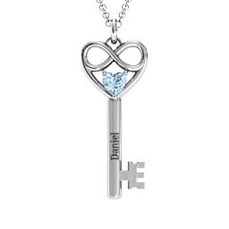 Infinitely in Love Key Pendant
