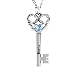 Infinitely in Love Key Pendant