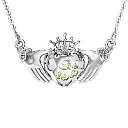 Caged Hearts Claddagh Pendant