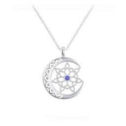 Sun and Moon Mandala Pendant