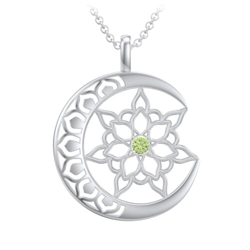 Sun and Moon Mandala Pendant