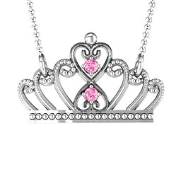 Charming Crown Necklace