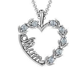 Mum's Heart of Love Pendant
