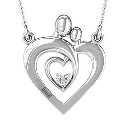 Unconditional Love Family Pendant