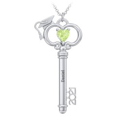 2021 Graduation Key Pendant