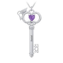 2021 Graduation Key Pendant