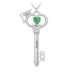 2021 Graduation Key Pendant