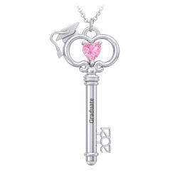 2021 Graduation Key Pendant
