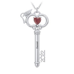 2022 Graduation Key Pendant