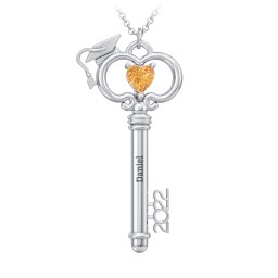 2022 Graduation Key Pendant