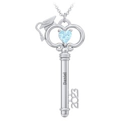 2023 Graduation Key Pendant