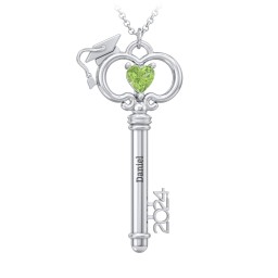 2024 Graduation Key Pendant