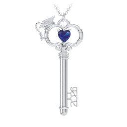 2026 Graduation Key Pendant