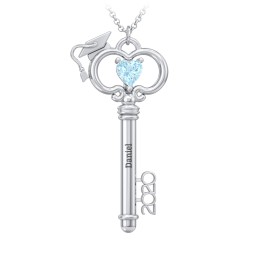 2020 Graduation Key Pendant