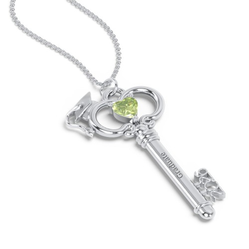 Graduation Key Pendant