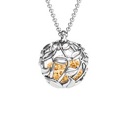 Luscious Leaf Cage Pendant