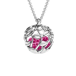 Luscious Leaf Cage Pendant