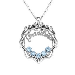 Grandma's Love Family Tree Pendant