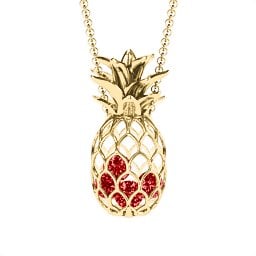 Pineapple Cage Necklace