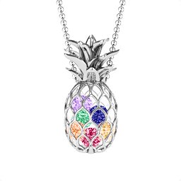Pineapple Cage Necklace