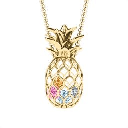 Pineapple Cage Necklace