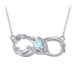 Magical Mermaid Infinity Necklace