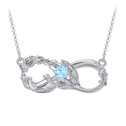Magical Mermaid Infinity Necklace
