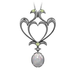 Sparkling Seduction Vintage Inspired Cabochon Charm Pendant