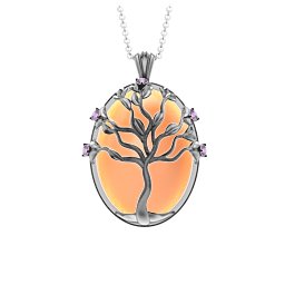 Dearest Descendants Vintage Inspired Family Tree Pendant