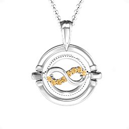 Classic Flip Pendant in 925 Sterling Silver