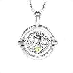 Classic Flip Pendant in 925 Sterling Silver