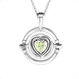 Classic Flip Pendant in 925 Sterling Silver