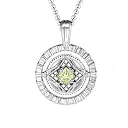 Ornate Flip Pendant in 925 Sterling Silver