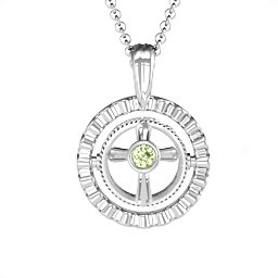 Ornate Flip Pendant in 925 Sterling Silver